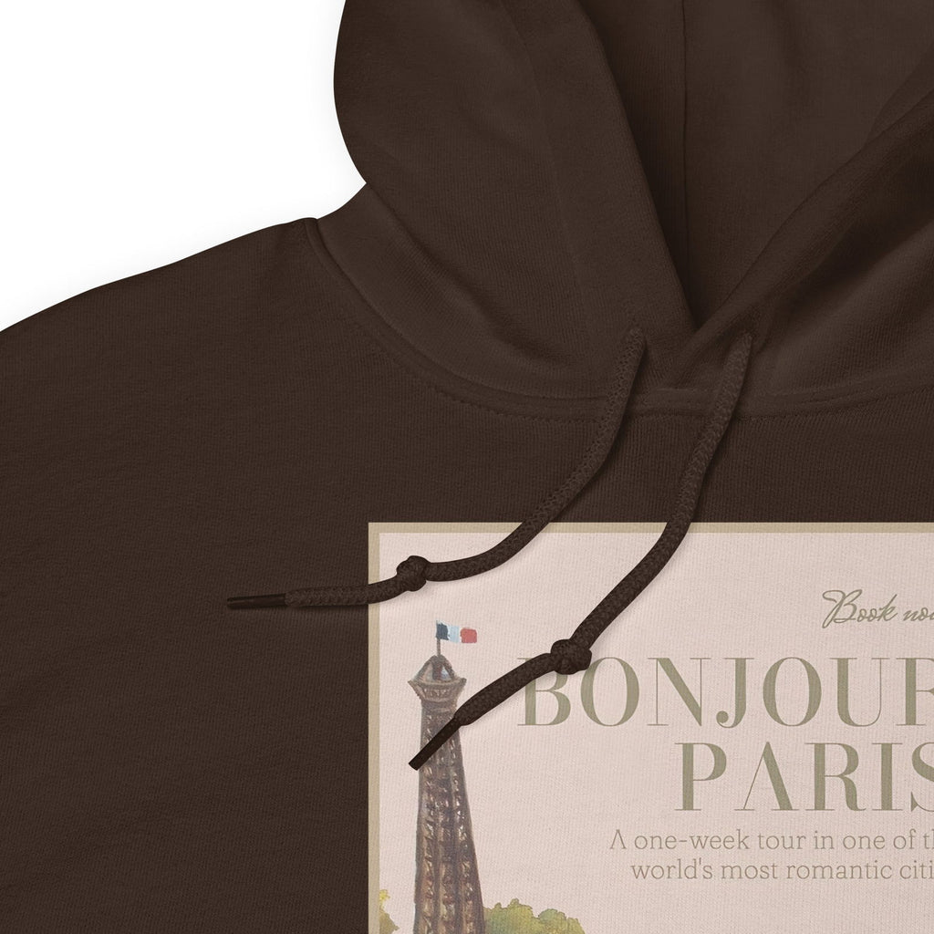 Bonjour Paris Unisex Hoodie - Grand Goldman