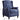 Bonzy Home Wingback Chairs Set of 2, Mid Century Modern Living Room Chairs, Fabric Push Back Recliner Chair with Rivet Decoration, Button-Tufted Back, Solid Wood Legs, Blue - Grand Goldman