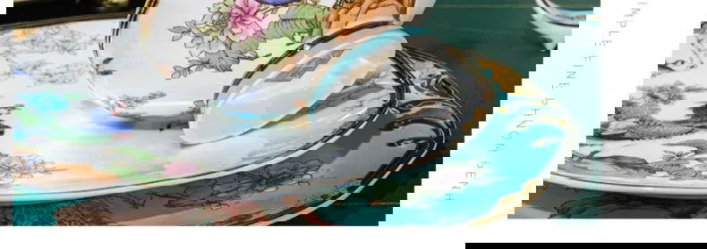 Bowl and Plate Set for Home Chinese Bone Porcelain Tableware Set Jingdezhen Ceramic Relocation High Quality Dinnerware Set - Grand Goldman