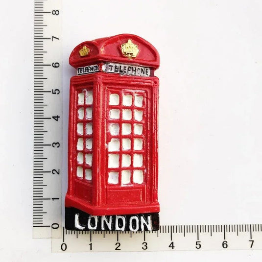 British Fridge Magnets London Bus  Big Ben Manchester Windsor Oxford Bear England Magnetic Fridge Stickers Collection Gifts - Grand Goldman