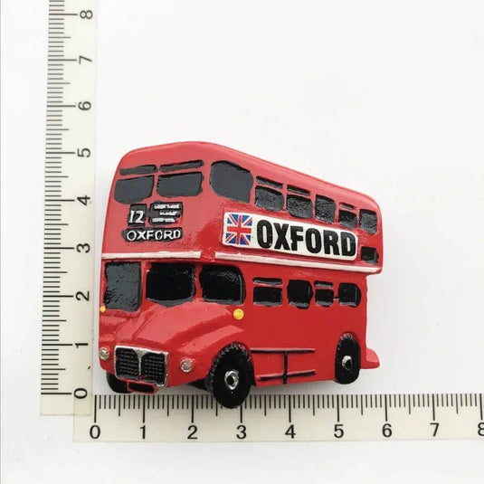 British Fridge Magnets London Bus  Big Ben Manchester Windsor Oxford Bear England Magnetic Fridge Stickers Collection Gifts - Grand Goldman