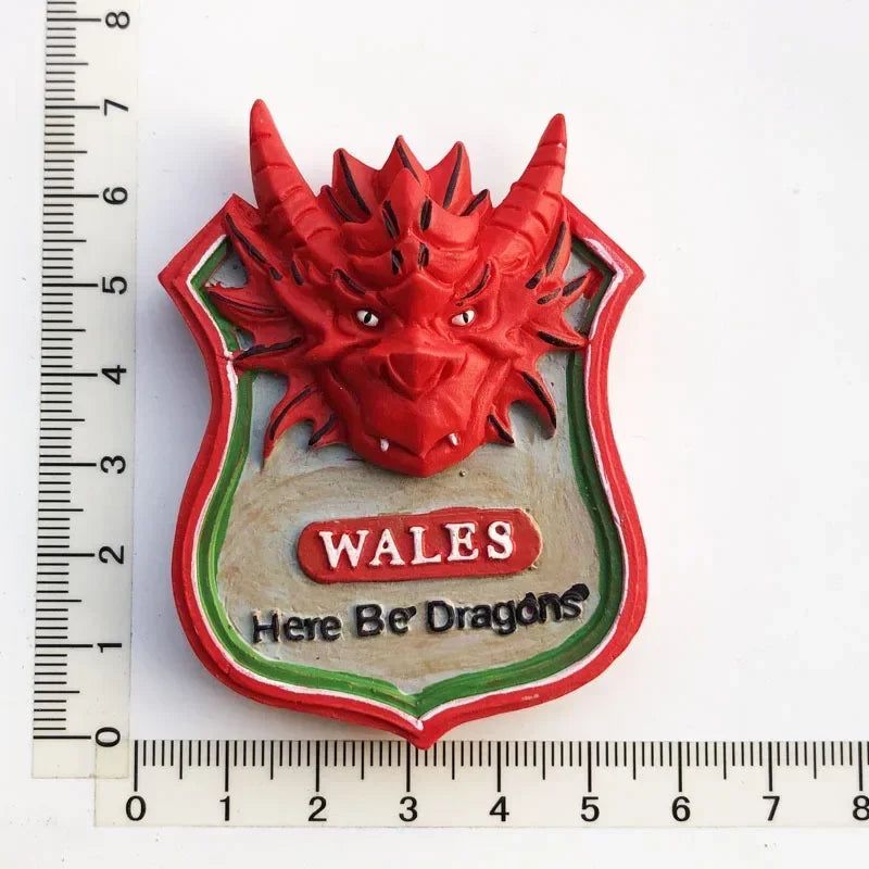 British London Big Ben Tourism Memorial England Scotland bus Fridge Stickers Manchester Windsor Fridge Magnet Collection Gifts - Grand Goldman