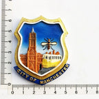 British London Big Ben Tourism Memorial England Scotland bus Fridge Stickers Manchester Windsor Fridge Magnet Collection Gifts - Grand Goldman