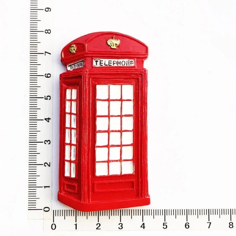 British London Big Ben Tourism Memorial England Scotland bus Fridge Stickers Manchester Windsor Fridge Magnet Collection Gifts - Grand Goldman