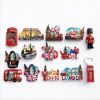 British London Big Ben Tourism Memorial England Scotland bus Fridge Stickers Manchester Windsor Fridge Magnet Collection Gifts - Grand Goldman