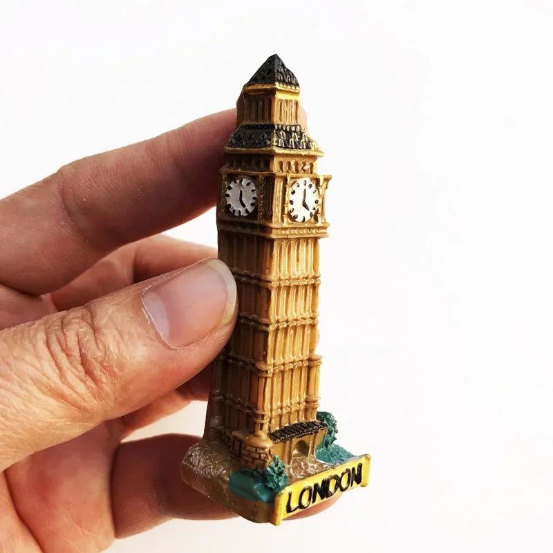 British London Big Ben Tourism Memorial England Scotland bus Fridge Stickers Manchester Windsor Fridge Magnet Collection Gifts - Grand Goldman