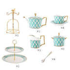 British Afternoon Tea Set Bone China Household - Grand Goldman