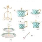 British Afternoon Tea Set Bone China Household - Grand Goldman