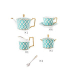 British Afternoon Tea Set Bone China Household - Grand Goldman