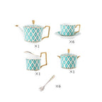 British Afternoon Tea Set Bone China Household - Grand Goldman