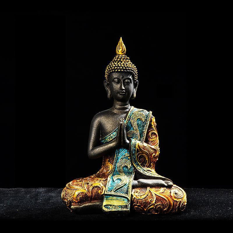 Buddha Statue Zen Small Ornaments Car Home Decoration - Grand Goldman