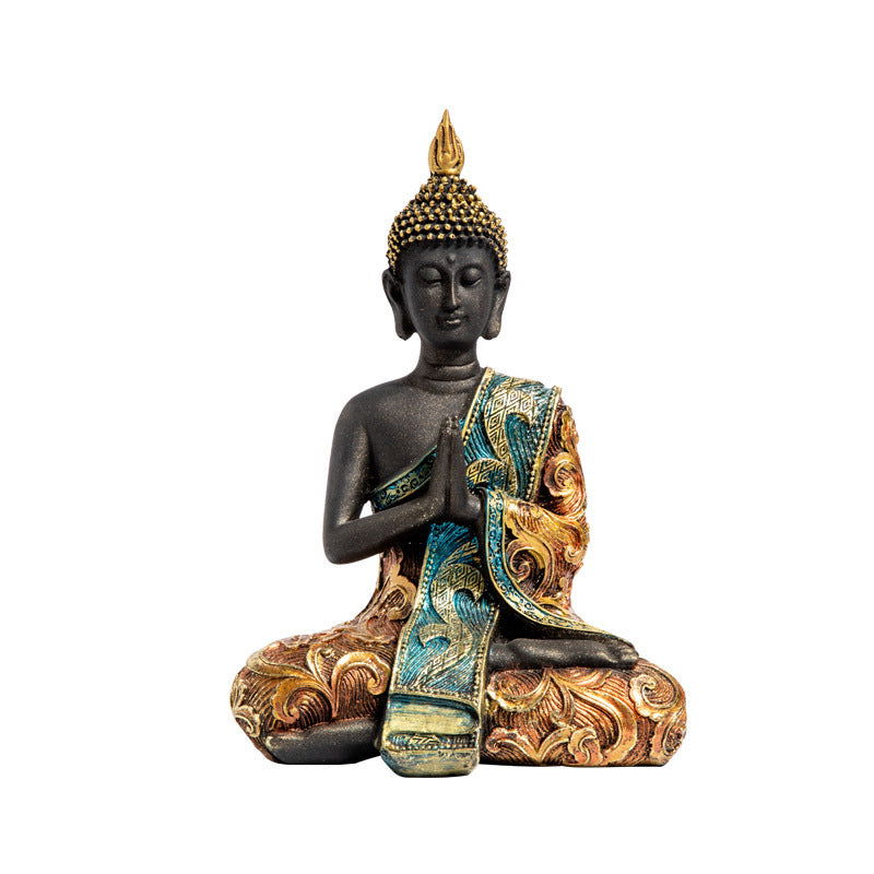 Buddha Statue Zen Small Ornaments Car Home Decoration - Grand Goldman