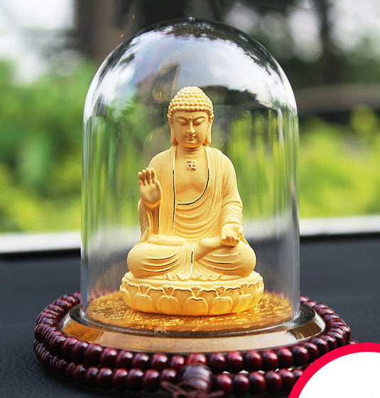 Buddha statue car decoration - Grand Goldman