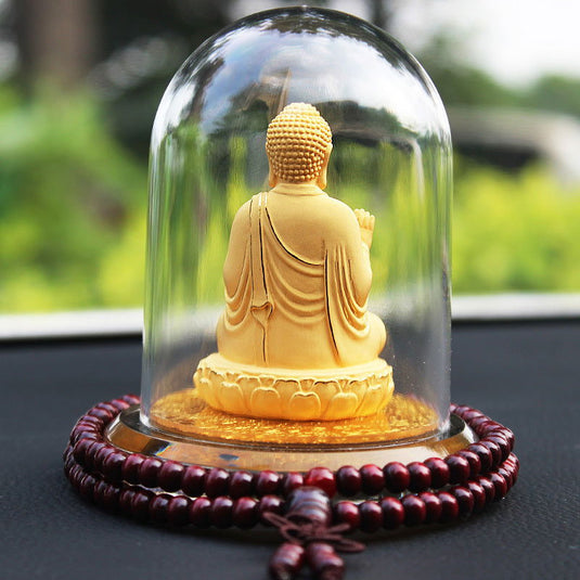 Buddha statue car decoration - Grand Goldman