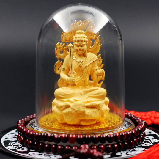 Buddha statue car decoration - Grand Goldman