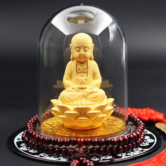 Buddha statue car decoration - Grand Goldman