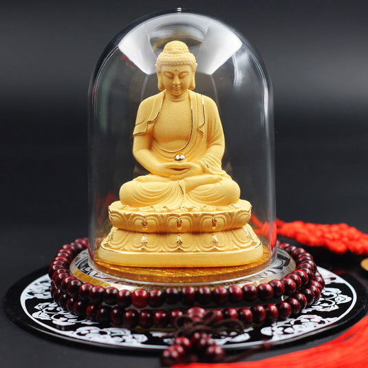 Buddha statue car decoration - Grand Goldman