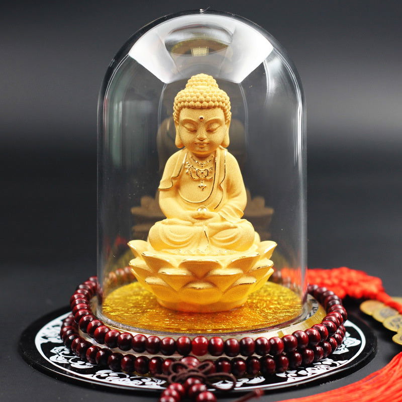 Buddha statue car decoration - Grand Goldman