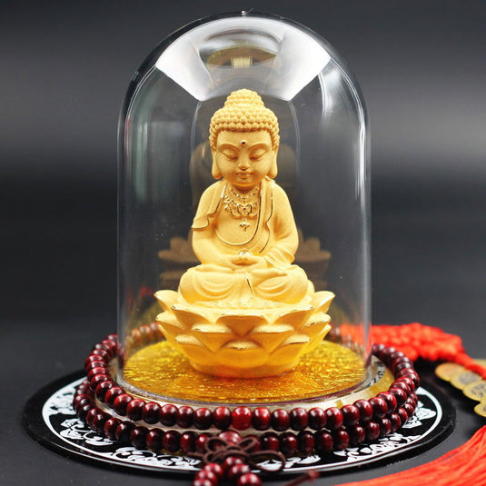 Buddha statue car decoration - Grand Goldman