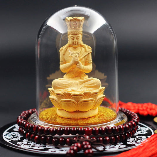 Buddha statue car decoration - Grand Goldman