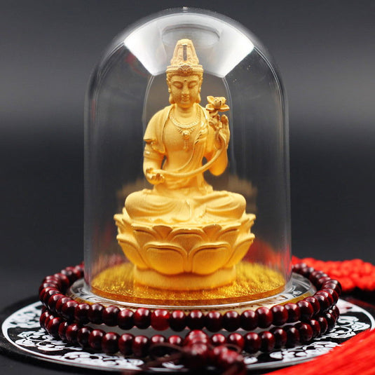 Buddha statue car decoration - Grand Goldman