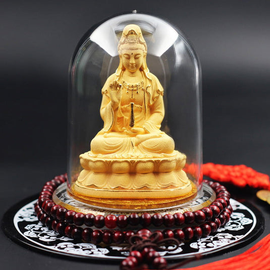 Buddha statue car decoration - Grand Goldman