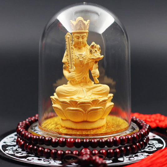 Buddha statue car decoration - Grand Goldman