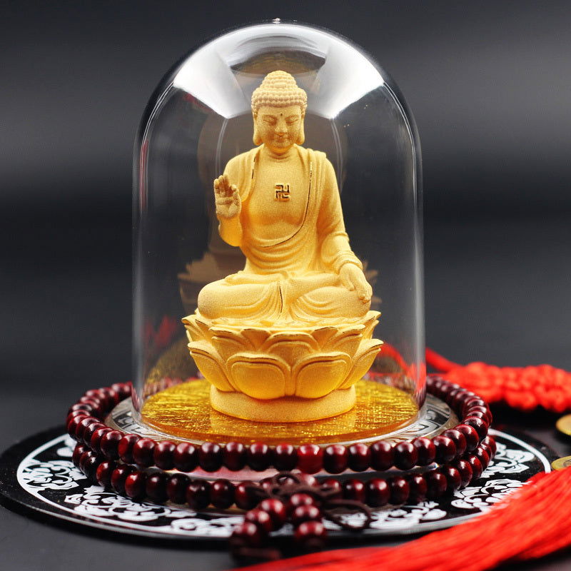 Buddha statue car decoration - Grand Goldman