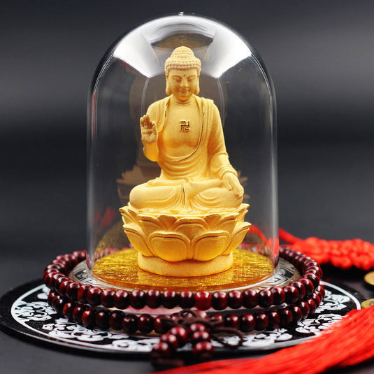 Buddha statue car decoration - Grand Goldman