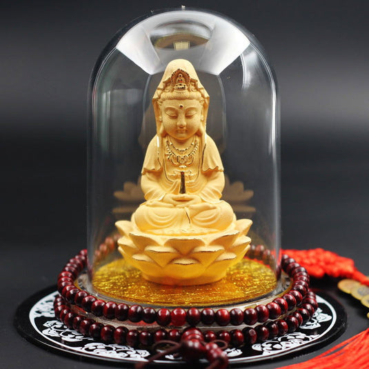 Buddha statue car decoration - Grand Goldman