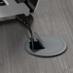 Bush Furniture L Shaped Desk with Hutch, 5 Shelf Bookcase and Lateral File Cabinet | Cabot Collection Corner Computer Table with Storage and Bookshelf | 60Wx23DX37W - Grand Goldman