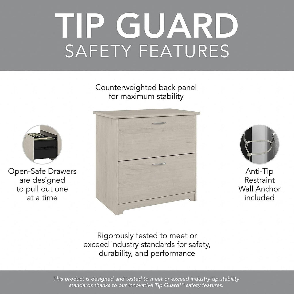 Bush Furniture L Shaped Desk with Hutch, 5 Shelf Bookcase and Lateral File Cabinet | Cabot Collection Corner Computer Table with Storage and Bookshelf | 60Wx23DX37W - Grand Goldman