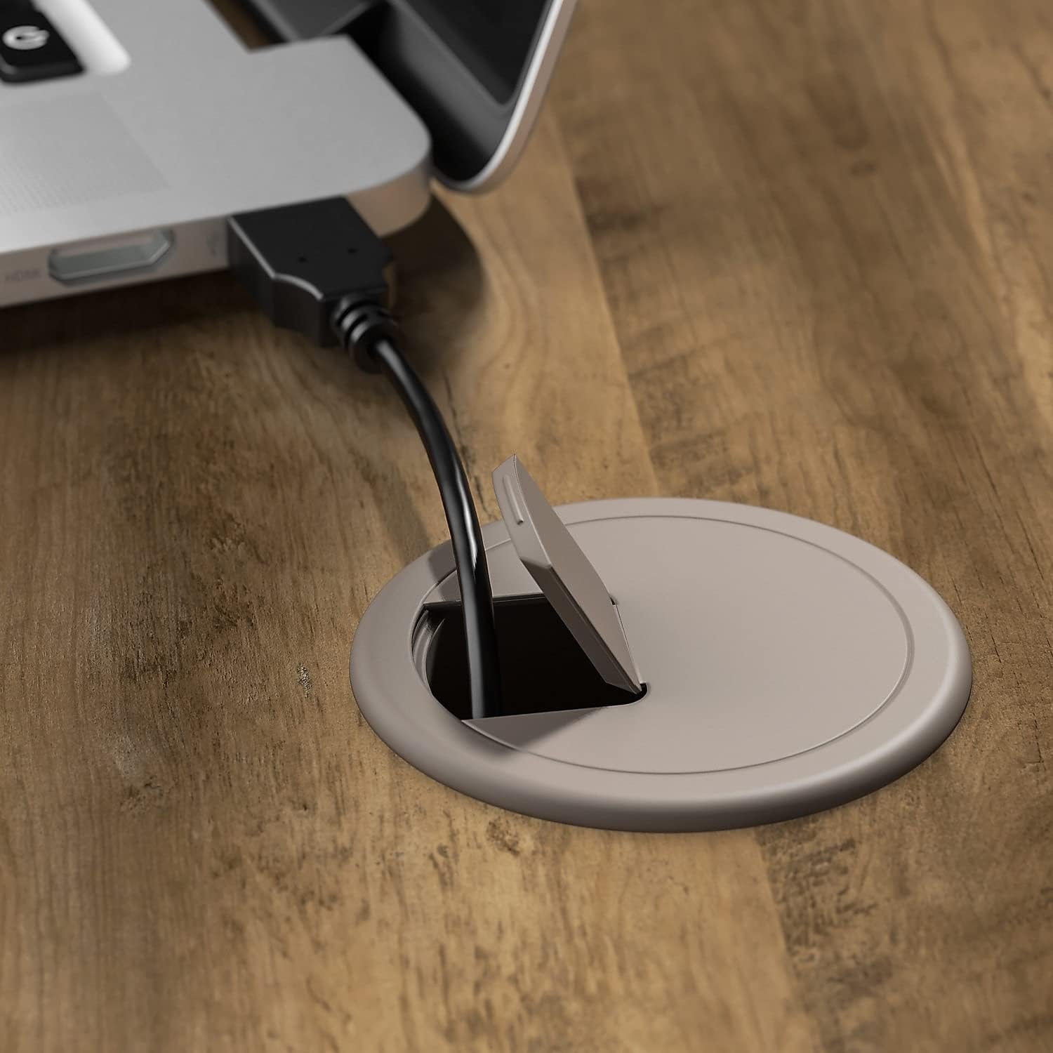 Bush Furniture L Shaped Desk with Hutch, 5 Shelf Bookcase and Lateral File Cabinet | Cabot Collection Corner Computer Table with Storage and Bookshelf | 60Wx23DX37W - Grand Goldman