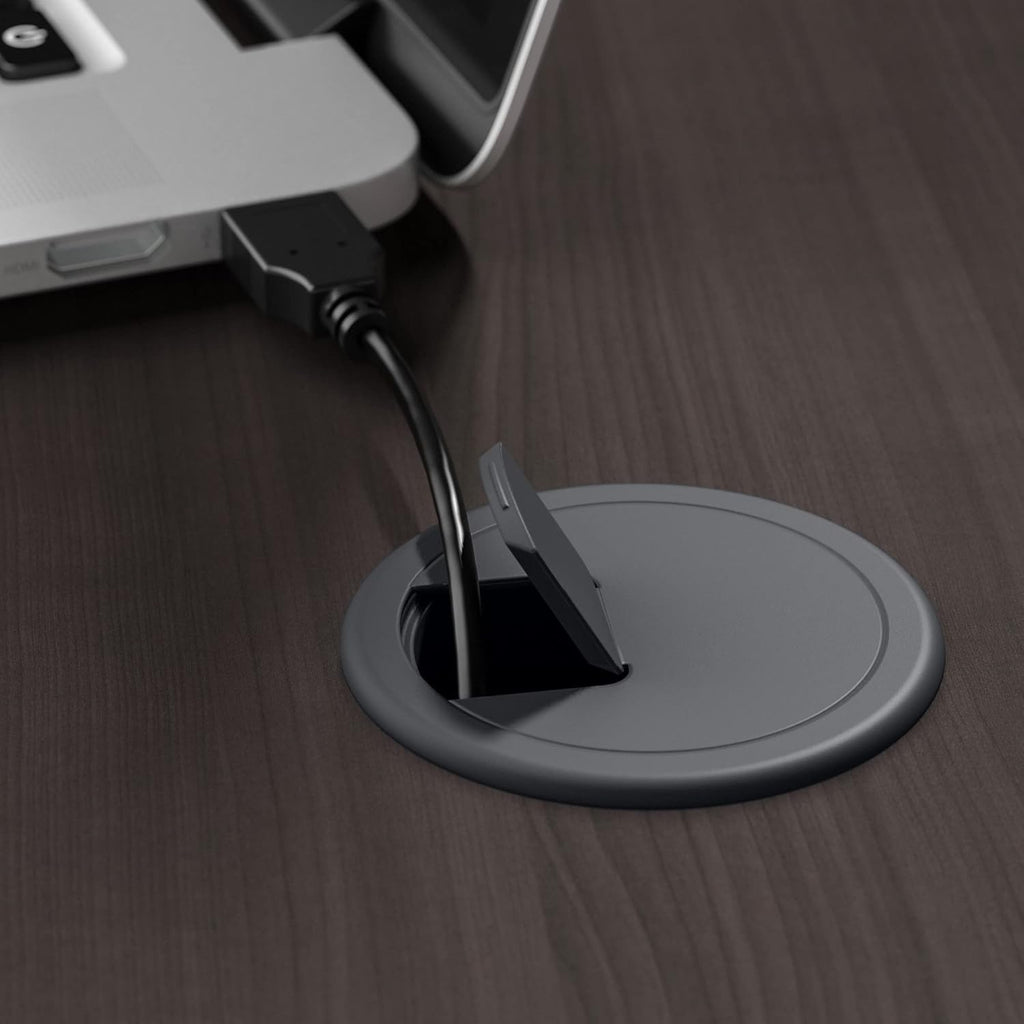 Bush Furniture L Shaped Desk with Hutch, 5 Shelf Bookcase and Lateral File Cabinet | Cabot Collection Corner Computer Table with Storage and Bookshelf | 60Wx23DX37W - Grand Goldman