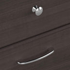 Bush Furniture L Shaped Desk with Hutch, 5 Shelf Bookcase and Lateral File Cabinet | Cabot Collection Corner Computer Table with Storage and Bookshelf | 60Wx23DX37W - Grand Goldman