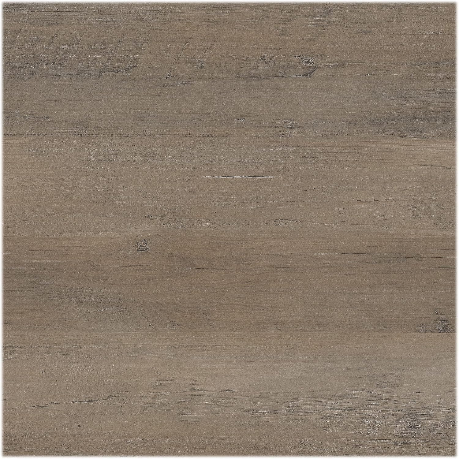 Bush Furniture Salinas 60W L Shaped Desk with Hutch, Lateral File Cabinet and 5 Shelf Bookcase in Antique White - Grand Goldman