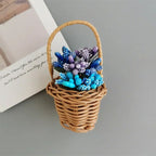 Buy 3 Get 1 Flower Basket Fridge Magnets Fake Flower Magnetic Refrigerator Decor DIY Family Garden Decoration Fridge Sticker - Grand Goldman