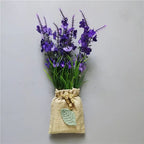 Buy 3 Get 1 Handmade Purple Lavender Artificial Flower with Linen Bag for Fridge Decoration Fake Flowers Magnetic Stickers decor - Grand Goldman