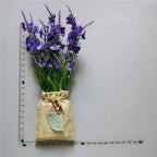 Buy 3 Get 1 Handmade Purple Lavender Artificial Flower with Linen Bag for Fridge Decoration Fake Flowers Magnetic Stickers decor - Grand Goldman