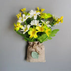 Buy 3 Get 1 Handmade Purple Lavender Artificial Flower with Linen Bag for Fridge Decoration Fake Flowers Magnetic Stickers decor - Grand Goldman