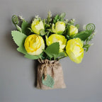 Buy 3 Get 1 Imitation Flower Refrigerator Sticker Decoration Daisies Rose Artificial Flower magnet Pendant Children Friend Gift - Grand Goldman