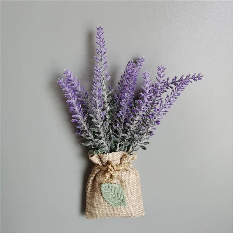 Buy 3 Get 1 Linen Bag Artificial Flower Magnetic Stickers DIY Simulation Flower Refrigerator Magnet Kitchen Home Decoration Gift - Grand Goldman