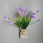 Buy 3 Get 1 Linen Bag Artificial Flower Magnetic Stickers DIY Simulation Flower Refrigerator Magnet Kitchen Home Decoration Gift - Grand Goldman