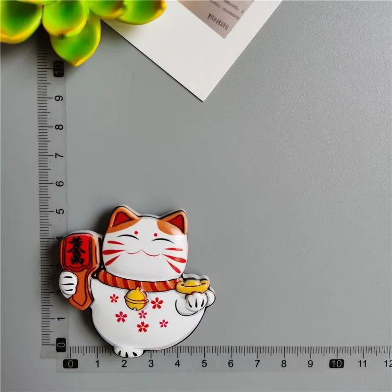 Buy 5 Get 1 3D Cute Fridge Magnets Kawaii Rose Sunflower Thank You Miss You Flower Bless You Simulate Succulent Plants Stickers - Grand Goldman