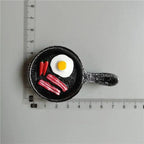 Buy 5 Get 1 Food Fridge Magnets Hot Dog French Fries Pizza refrigerator Paste Egg Bread Hamburger Corn Fridge Sticker home decor - Grand Goldman