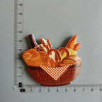 Buy 5 Get 1 Food Fridge Magnets Hot Dog French Fries Pizza refrigerator Paste Egg Bread Hamburger Corn Fridge Sticker home decor - Grand Goldman