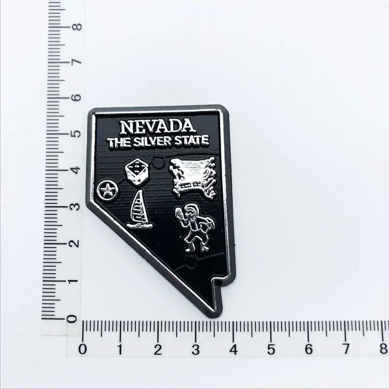 Buy 5 get 1 U.S. States Refrigerator Magnet USA California Montana Wyoming New Jersey California Verginia Montana fridge sticker - Grand Goldman