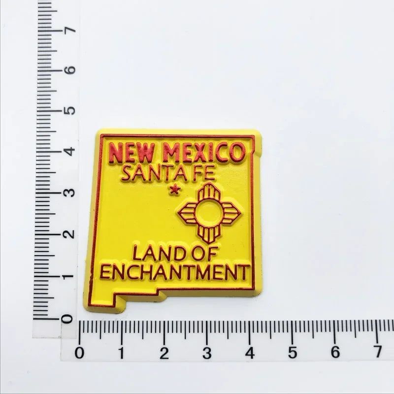 Buy 5 get 1 U.S. States Refrigerator Magnet USA California Montana Wyoming New Jersey California Verginia Montana fridge sticker - Grand Goldman