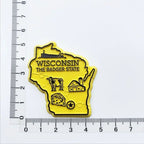 Buy 5 get 1 U.S. States Refrigerator Magnet USA California Montana Wyoming New Jersey California Verginia Montana fridge sticker - Grand Goldman