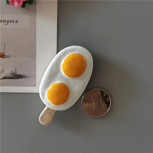 Buy 5 Get 1 3d Simulation Food Fridge Magnets Cute Bread Egg Refrigerator Magnetic Sticker Home Kitchen Decoration Gift for Kids - Grand Goldman